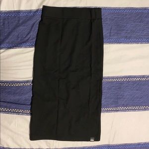 Superdry Black Jersey Pencil Skirt